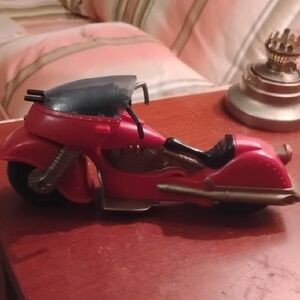 Vibrant Red Toy Motorcycle for Kids